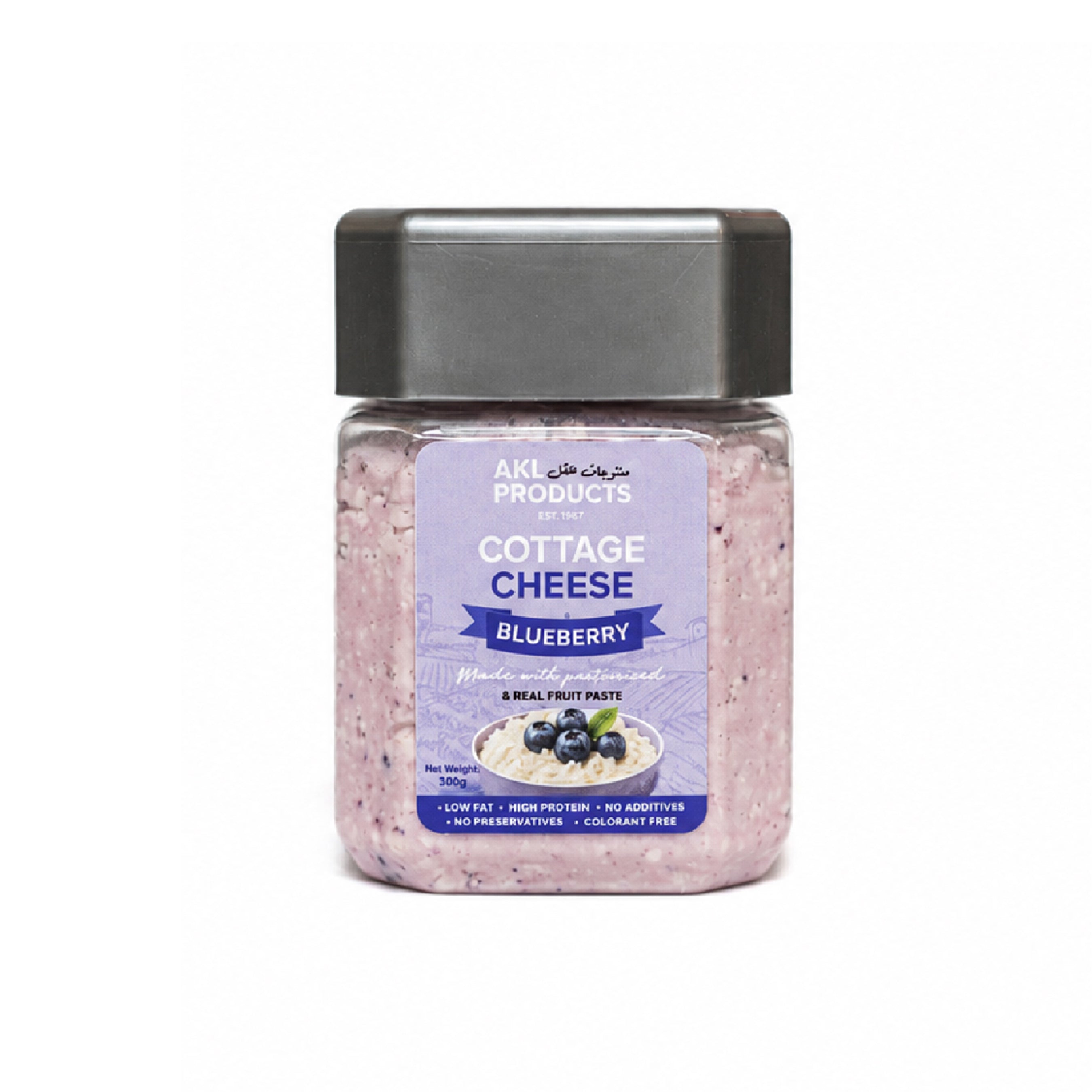Blueberry Cottage Cheese 300g